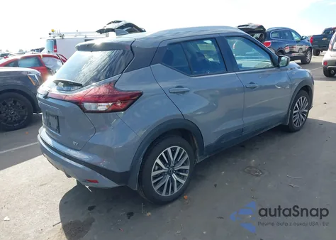 2022 Nissan Kicks Sv Xtronic Cvt from USA, damaged, VIN 3N1CP5CV8NL495879